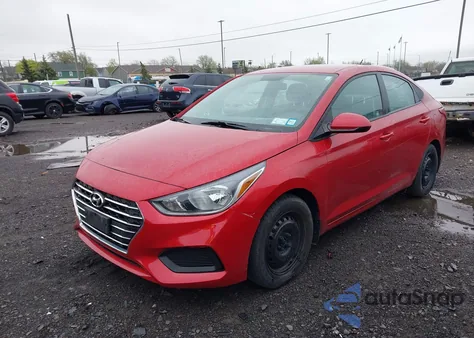2019 Hyundai Accent Se z USA, uszkodzony, nr VIN 3KPC24A3XKE071739